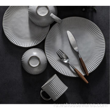 Современный популярный стиль образ жизни керамическая пластина фарфоровая посуда
